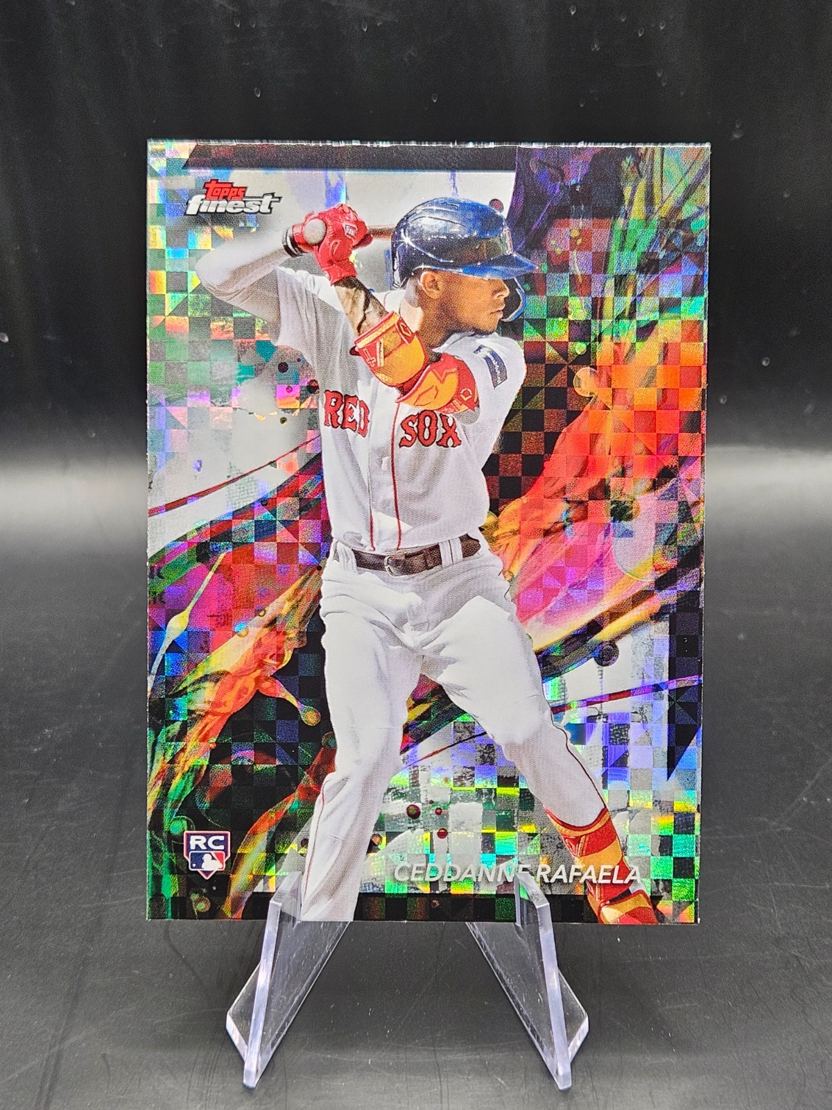 Ceddanne Rafaela 2024 Topps Finest Checkerboard Refractor #18 Rookie Card!!!