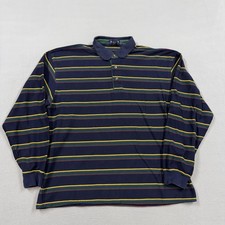 GANT Polo Shirt Mens XL Blue Multicolor Strip...