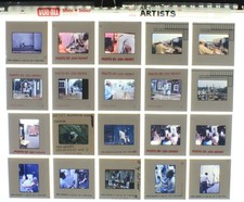 Artists From The 1970's Unique Collection Lot Of 20 35mm Slides