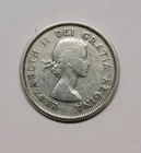 1964 Canada 25 Cents Queen Elizabeth II Silver Quarter Coin 25 Cent 80% Silver