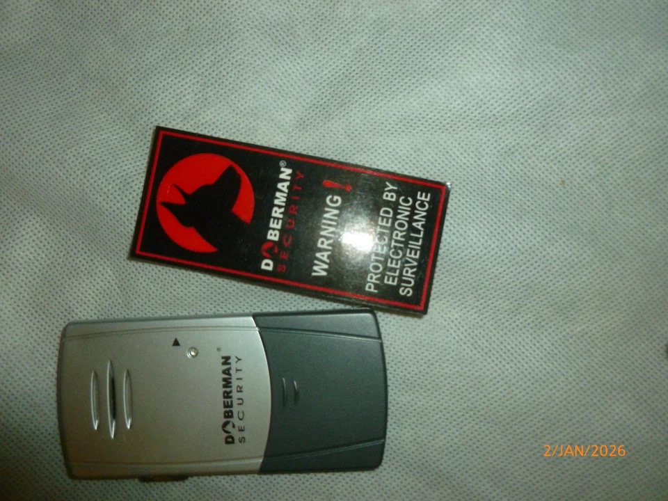 Doberman Security Door Window Defender Alarm Chime SE-0101 Magnetic Adhesive - Image 2 of 3