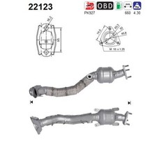 Katalysator AS 22123 für HONDA JAZZ 3 CITY 5 GM2 GM3 GG1 GE6 GG3 GG6 TEC GM1