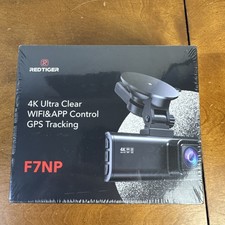 REDTIGER 4K Dash Cam Front Rear, STARVIS 2 Sensor, Free Card Included