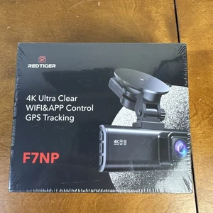 REDTIGER 4K Dash Cam Arrière avant, STARVIS 2 Capteur, carte gratuite incluse