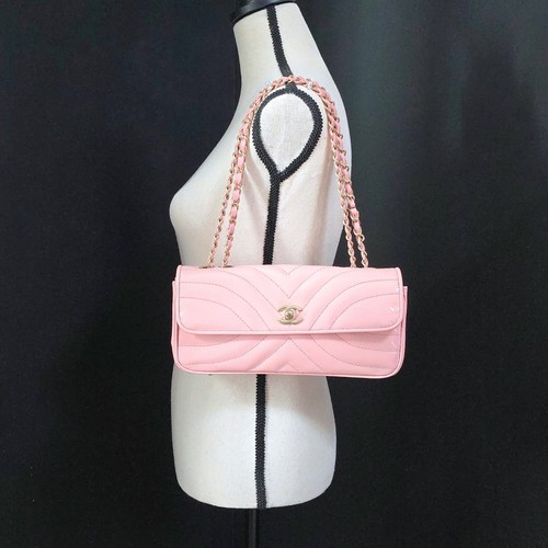 Chanel East West V Stitch Flap Bag - Picture 11 of 13