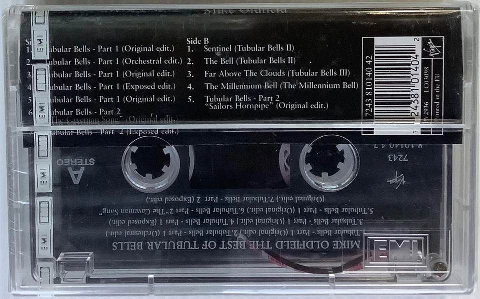 New Mike Oldfield The Best Of Tubular Bells Original Thailand Cassette Seal - Image 2 of 4
