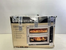 bella PRO - DoubleUp Oven with Probe Thermometer - Stainless Steel -