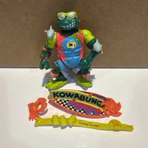 Teenage Mutant Ninja Turtles  -  Mike The Sewer Surfer Complete Vintage TMNT