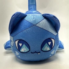 Aphmau MeeMeows SAPPHIRE Blue LARGE PLUSH CAT  11" Mystery 2024 EUC
