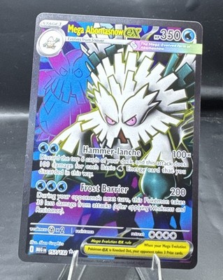 Mega Abomasnow ex 157/132 Pokemon Mega Evolution 2025 NM