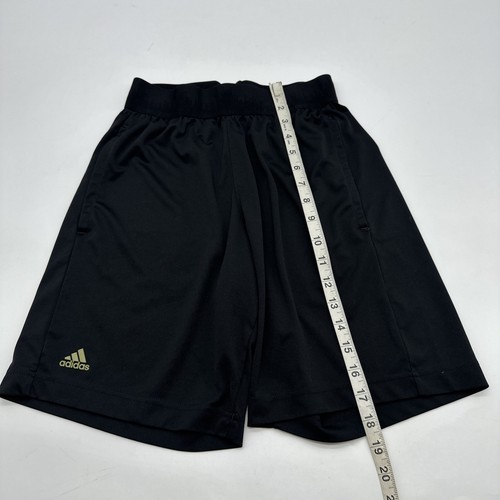 Adidas Messi Climalite Shorts Youth Boys S Black Pocket Logo ..#31213 - Picture 8 of 12