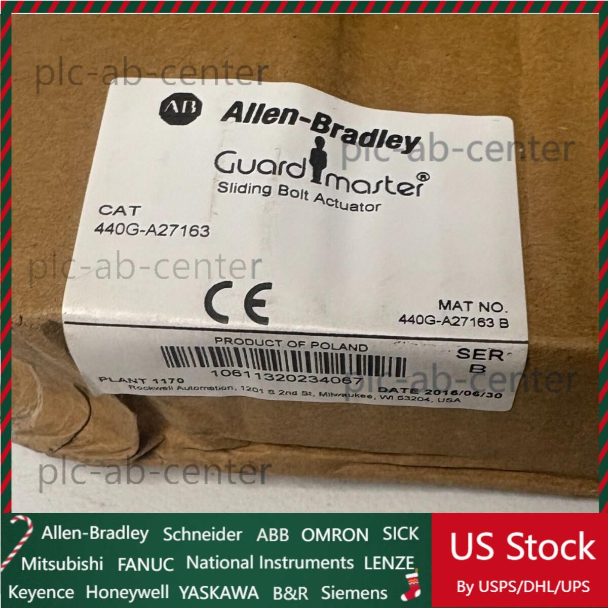 440G-A27163 Allen Bradley Ser B Actuator 440GA27163 New Surplus