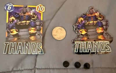 Thanos ~ Embossed Enamel Pin ~ 2023 NYCC Exclusive ~ Marvel Snap Avengers ~ Dlx
