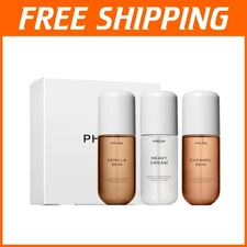 Body Mist Trio: Vanilla, Cream, Caramel