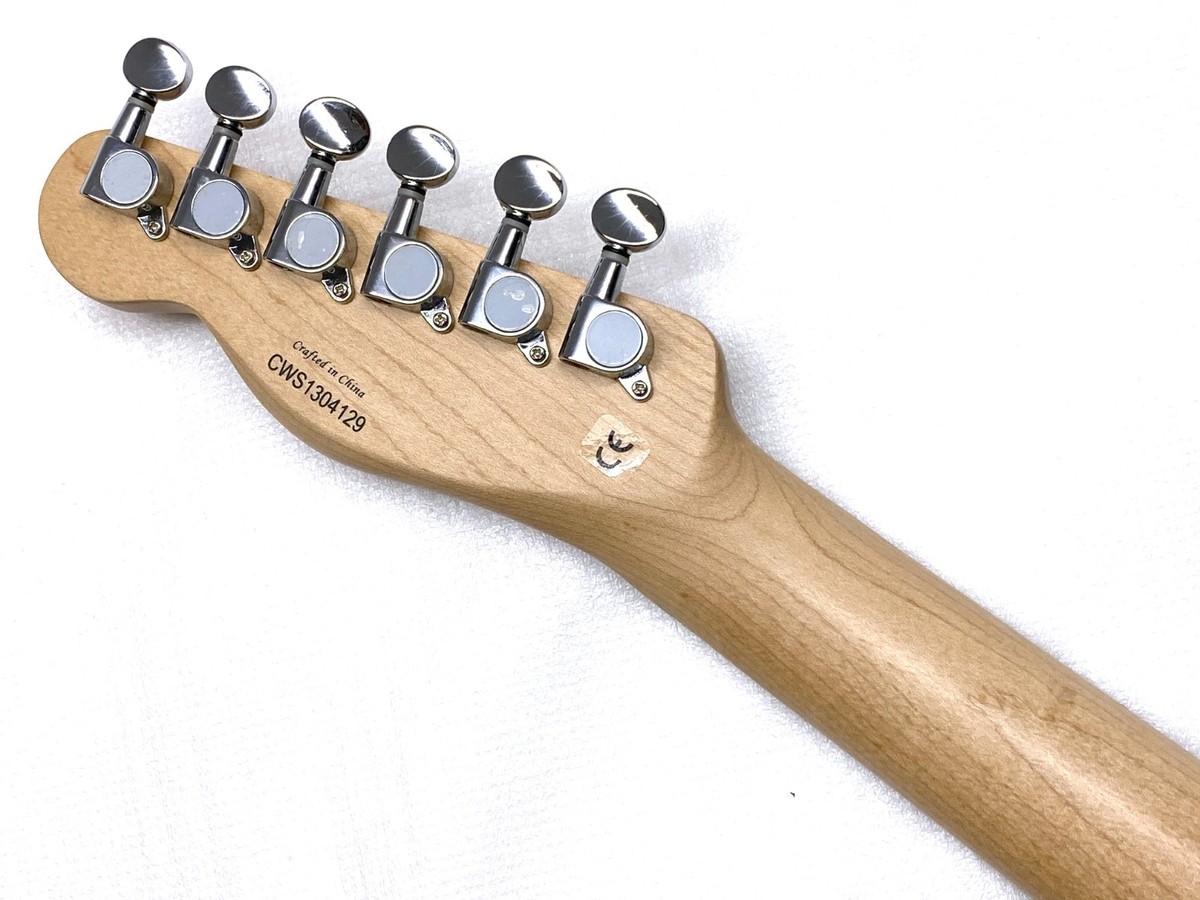 Genuine Fender Squier TELE NECK w/STRAT HEEL Maple Electric Guitar