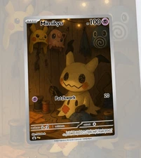 Custom TCG Fan Art Card Mimikyu