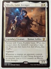 Rhoda, Geist Avenger - Commander Innistrad - Magic the Gathering MTG Nice!