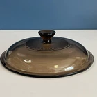 Pyrex V-1.5-C Amber Replacement Lid Only for 1.5 Qt/Saucepan Vision Ribbed 7.5”