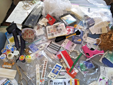 Huge Lot Sewing Craft Notions Thread Buttons ...