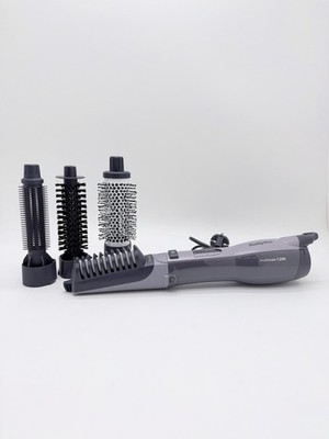 BaByliss Shape und Smooth Wamluftbürste für Kürzere Haare AS82E, 2 Bürstenaufsät
