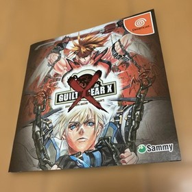 Guilty Gear X Dreamcast Japan Import 2D Fighting Game Sega Sammy DC Game