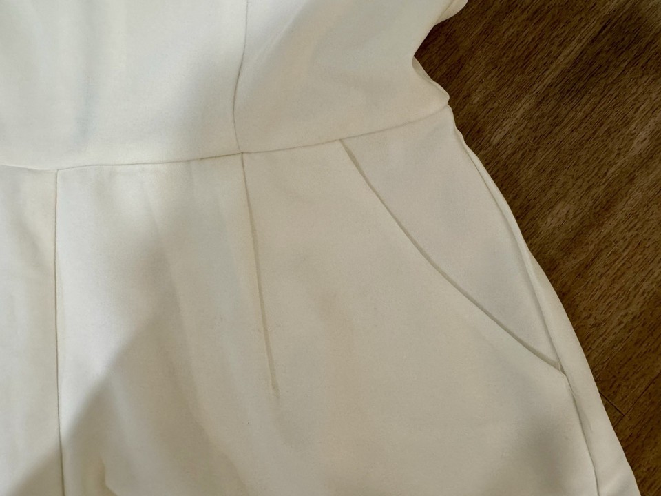 ANGEL BIBA White Angel Biba romper #playsuit Size 8 | eBay Australia
