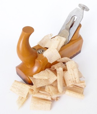 Vintage German Primus E.C.E Hornbeam & Lignum 225mm Smoothing Plane