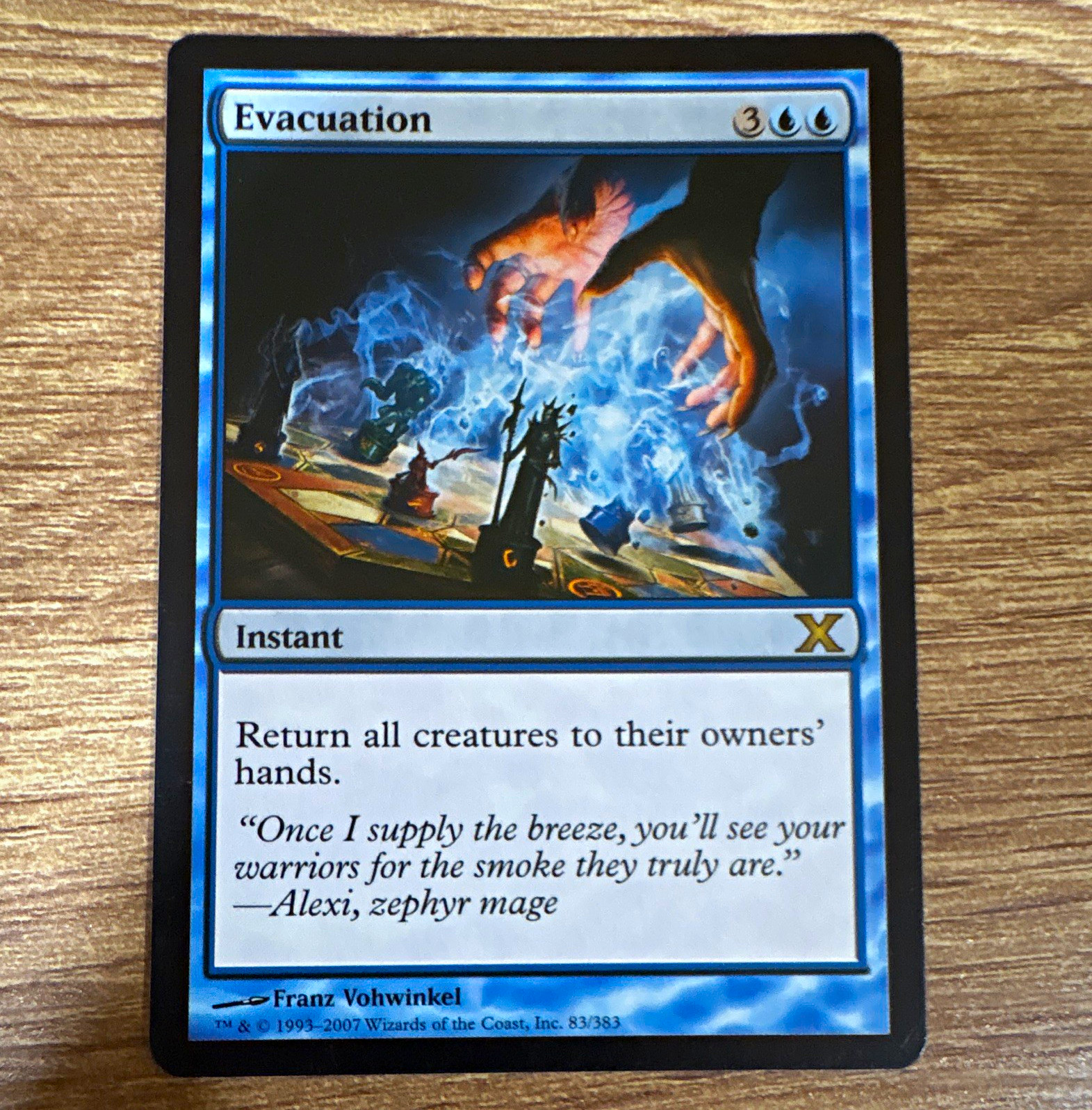 Wizards of the Coast Evacuation MTG 10th Edition Instant Uncommon 2007 #83
