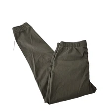 Levis XX Chino Jogger Pants Mens Large Green Elastic Waist Waterless Casual