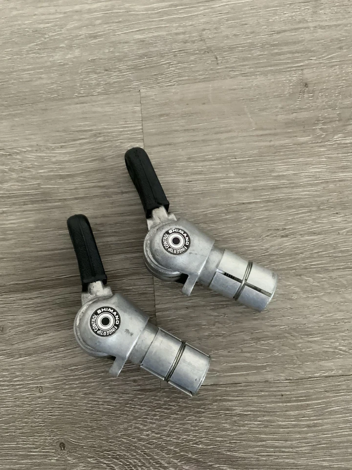 JUEGO DE PALANCA DE CAMBIOS DE EXTREMO DE BARRA SHIMANO FRICCIÓN Foto 3 de 4