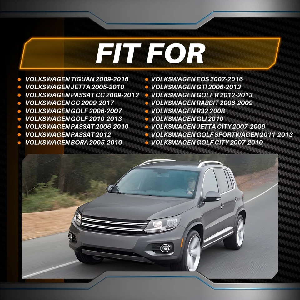 Fit Volkswagen Jetta 2005-2010 Rear View Mirror Remote Control Switch 6Pin Black - Image 2 of 4