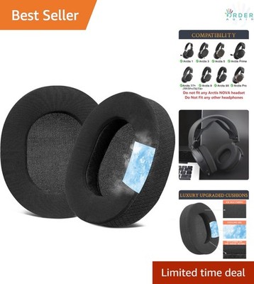 Cooling Gel Earpads Replacement for SteelSeries Arctis 1-9 Pro Gaming Headset