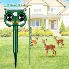 2Pack Outdoor Cat Repellent, Solar Ultrasonic Animal Deterrent Motion Sensor