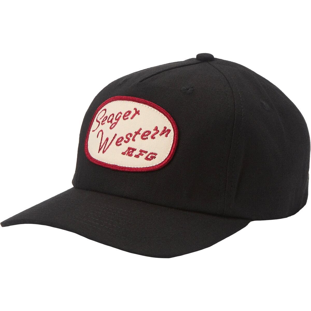 Шапка-снэпбэк Seager Co Garland черная Один размер 8290₽