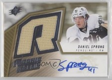 2015-16 SPx 2005-06 Retro Rookie Fabrics Jersey 194/399 Daniel Sprong Auto xp6