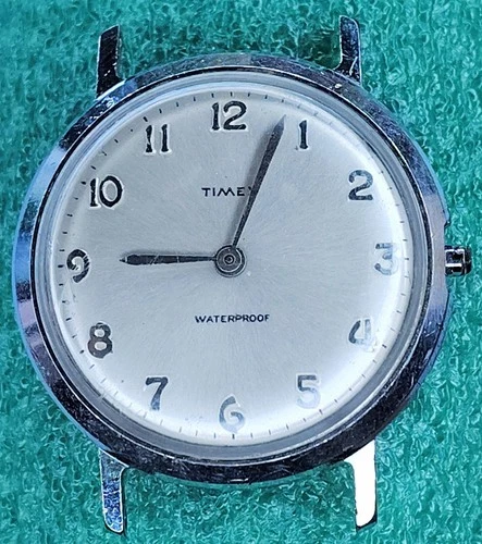 C1710 mens Timex Marlin Mechanical Manual Wind Up Vintage Watch Parts lot