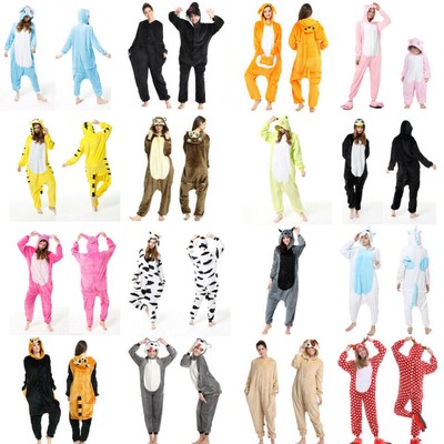 New Kigurumi Pajama Adult romper Pajama anime Cosplay costume-