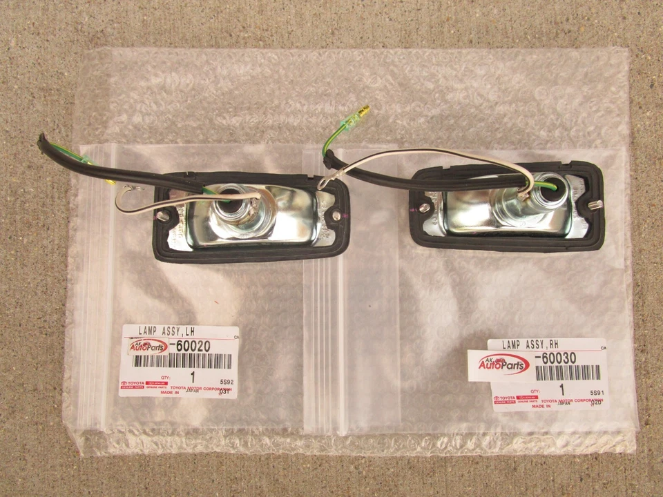 69-77 TOYOTA LAND CRUISER FJ40 FJ55 JUEGO DE LUCES MARCADORAS LATERALES TRASERAS IZQUIERDA + DERECHA NUEVO Foto 3 de 4