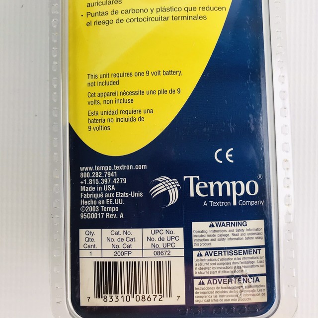 progressive electronics tempo 200fp filter probe progressive electronics tempo 200fp filter probe