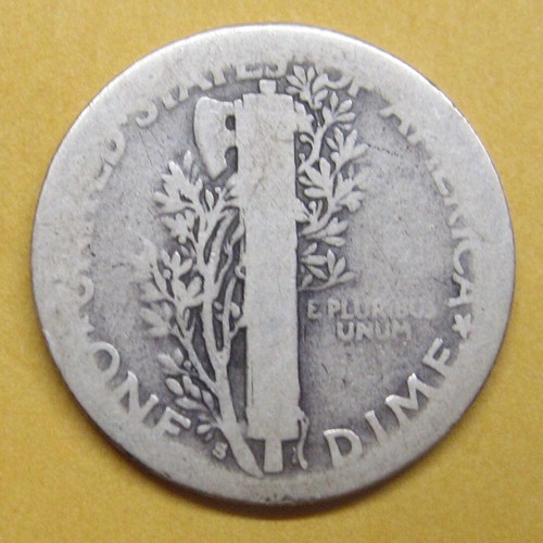1916-S Mercury Dime Take a Look - Picture 2 of 2