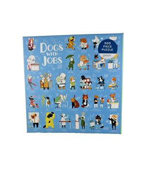 Dogs with Jobs 500 piece Jigsaw Puzzle NEW SEALED