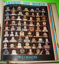 1983 Antique Toy World Magazine Full Year 12 issues In Binder includes Robots