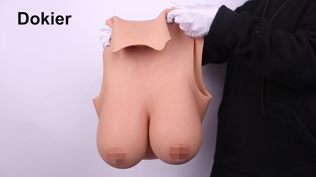 Forme Seno In Silicone GOSHIMER - Pettorina Drag Queen Taglie C-H Beige