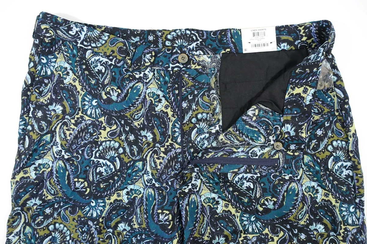 Tasso elba linen shorts sales