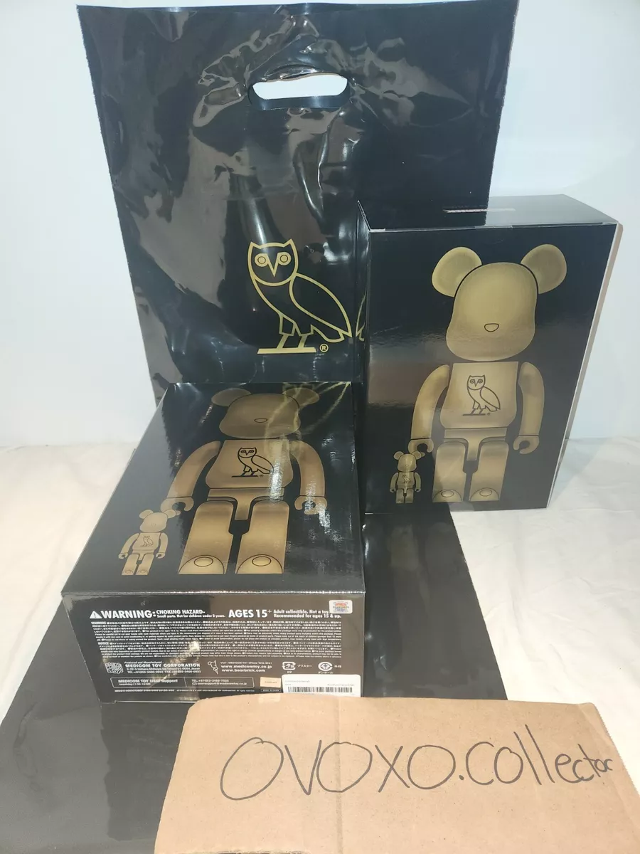 MEDICOM BE RBRICK OVO 400 AND 100 BEARBRICK OVO October s Very Own Drake