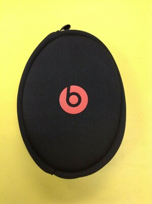 Genuine Beats by Dr. Dre Headphones Solo 2/3 Black & Red Carrying Travel Case