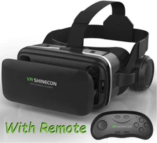 Shinecon • Virtual Reality Headset w/ Controller • for iPhone Android
