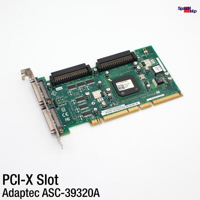 ADAPTEC ASC-39320A DUAL SCSI U320 WIDE SCSI PCI-X CONTROLLER ADAPTER A5E00706561