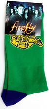 Firefly/Serenity Limited Edition Polyester Socks- Pair on Original Card- UNWORN!