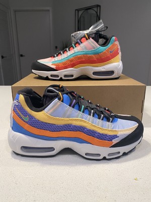 Nike Air Max 95 Black History Month Multi-Color (CT7435-901) Men's Size 7 | eBay